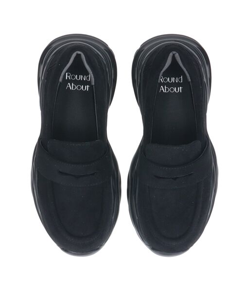 Bridget Birkin / ブリジットバーキン ビジネス・ドレスシューズ | 【ROUND ABOUT】撥水ボリュームソールローファー | 詳細5