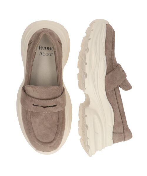 Bridget Birkin / ブリジットバーキン ビジネス・ドレスシューズ | 【ROUND ABOUT】撥水ボリュームソールローファー | 詳細15