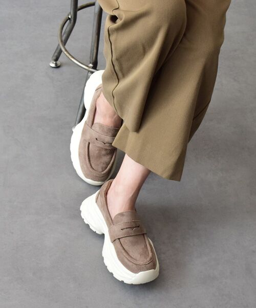 Bridget Birkin / ブリジットバーキン ビジネス・ドレスシューズ | 【ROUND ABOUT】撥水ボリュームソールローファー | 詳細17