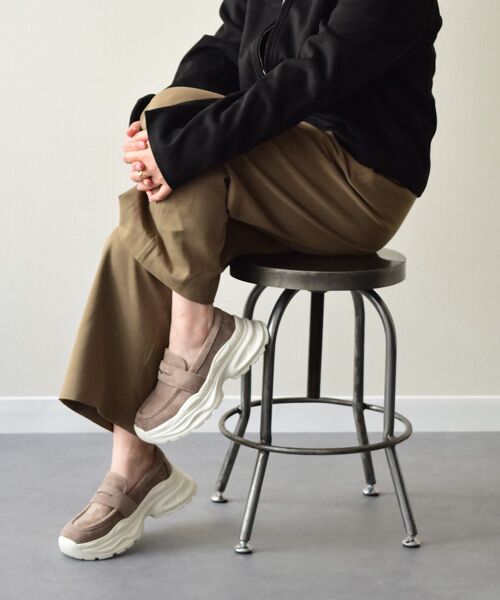 Bridget Birkin / ブリジットバーキン ビジネス・ドレスシューズ | 【ROUND ABOUT】撥水ボリュームソールローファー | 詳細18