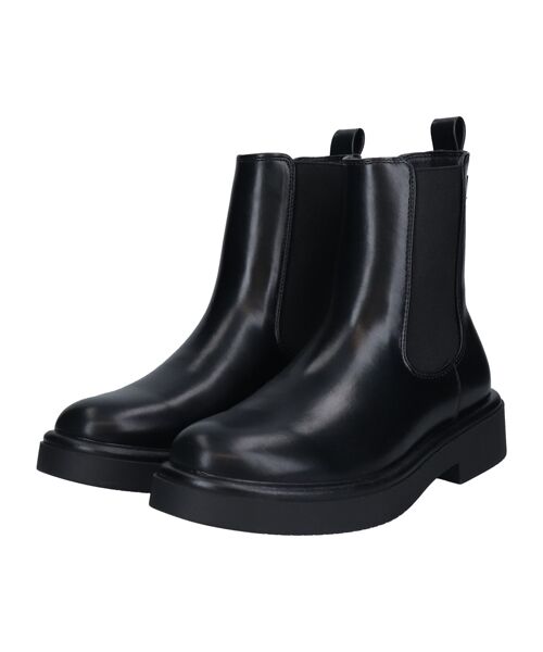 Bridget Birkin / ブリジットバーキン ブーツ（ショート丈） | 【ROUND ABOUT】プルストラップサイドゴアショートブーツ | 詳細1