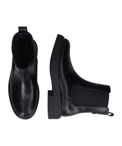 Bridget Birkin / ブリジットバーキン ブーツ（ショート丈） | 【ROUND ABOUT】プルストラップサイドゴアショートブーツ | 詳細7