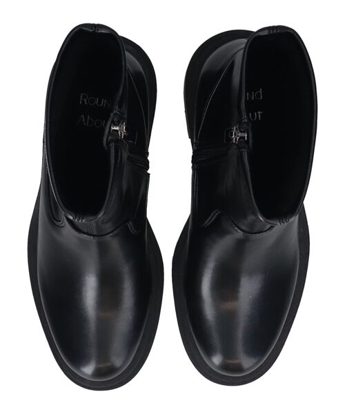 Bridget Birkin / ブリジットバーキン ブーツ(ショート丈) | 【ROUND ABOUT】厚底ラギットソールストレッチブーツ | 詳細5