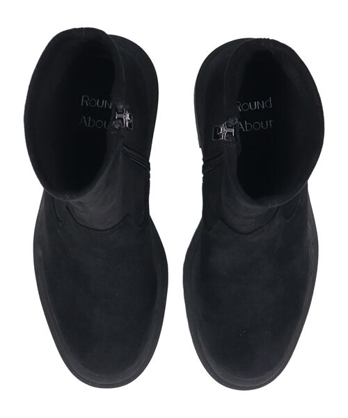 Bridget Birkin / ブリジットバーキン ブーツ(ショート丈) | 【ROUND ABOUT】厚底ラギットソールストレッチブーツ | 詳細15