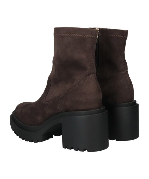 Bridget Birkin / ブリジットバーキン ブーツ(ショート丈) | 【ROUND ABOUT】厚底ラギットソールストレッチブーツ | 詳細21