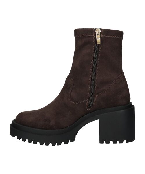 Bridget Birkin / ブリジットバーキン ブーツ(ショート丈) | 【ROUND ABOUT】厚底ラギットソールストレッチブーツ | 詳細25