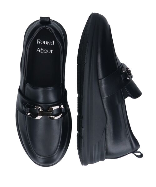 Bridget Birkin / ブリジットバーキン スニーカー | 【ROUND ABOUT】メタル飾りローファースニーカー | 詳細6