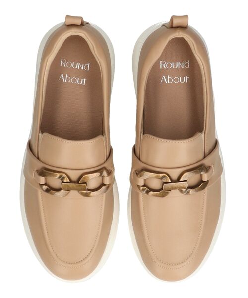 Bridget Birkin / ブリジットバーキン スニーカー | 【ROUND ABOUT】メタル飾りローファースニーカー | 詳細14