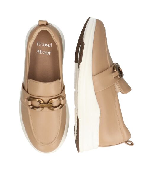 Bridget Birkin / ブリジットバーキン スニーカー | 【ROUND ABOUT】メタル飾りローファースニーカー | 詳細15