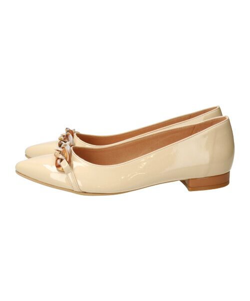 Bridget Birkin / ブリジットバーキン パンプス | 【BRIDGET BIRKIN】マーブルチェーンフラットパンプス | 詳細3