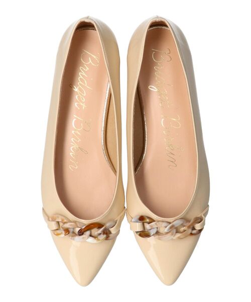 Bridget Birkin / ブリジットバーキン パンプス | 【BRIDGET BIRKIN】マーブルチェーンフラットパンプス | 詳細6