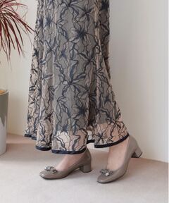 Bridget Birkin / ブリジットバーキン パンプス | 【BRIDGET BIRKIN】リボンビジューフラワーパンプス