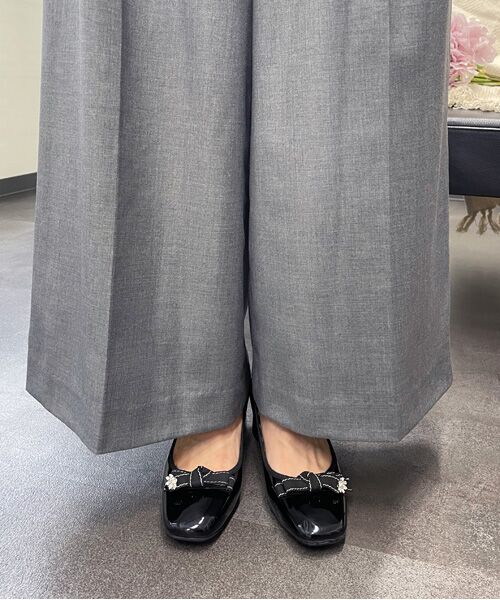 Bridget Birkin / ブリジットバーキン パンプス | 【BRIDGET BIRKIN】リボンビジューフラワーパンプス | 詳細2