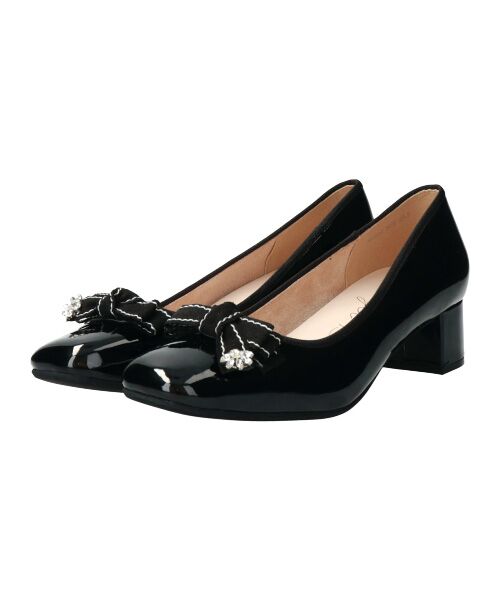 Bridget Birkin / ブリジットバーキン パンプス | 【BRIDGET BIRKIN】リボンビジューフラワーパンプス | 詳細3