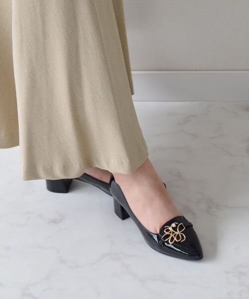 Bridget Birkin / ブリジットバーキン パンプス | 【BRIDGET BIRKIN】ロゴパーツパンプス | 詳細8