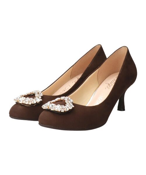 Bridget Birkin / ブリジットバーキン パンプス | 【BRIDGET BIRKIN】ラウンドビジューパンプス | 詳細9