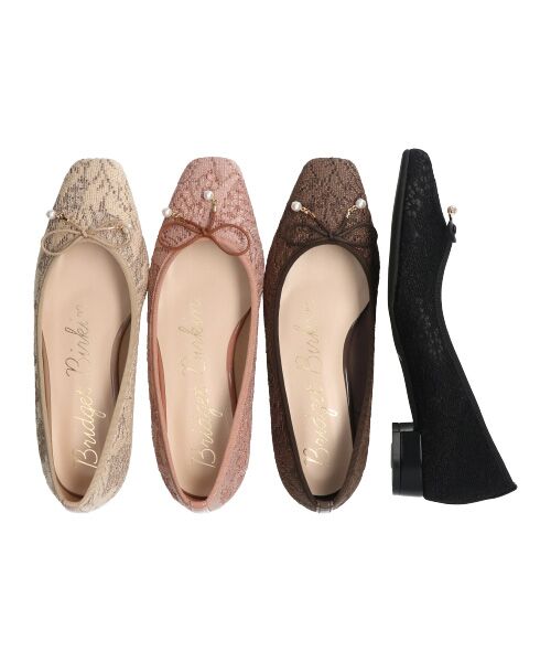 Bridget Birkin / ブリジットバーキン パンプス | 【BRIDGET BIRKIN】キラキラレースパンプス | 詳細27