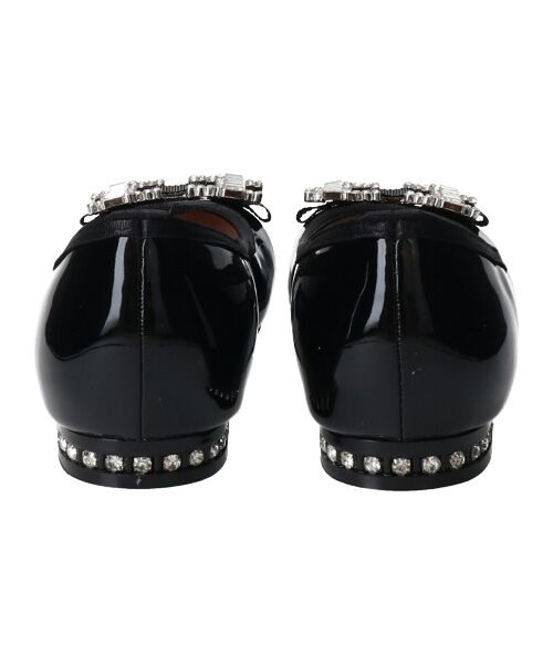 Bridget Birkin / ブリジットバーキン フラットシューズ | 【BRIDGET BIRKIN】スクエアビジューフラットシューズ | 詳細4