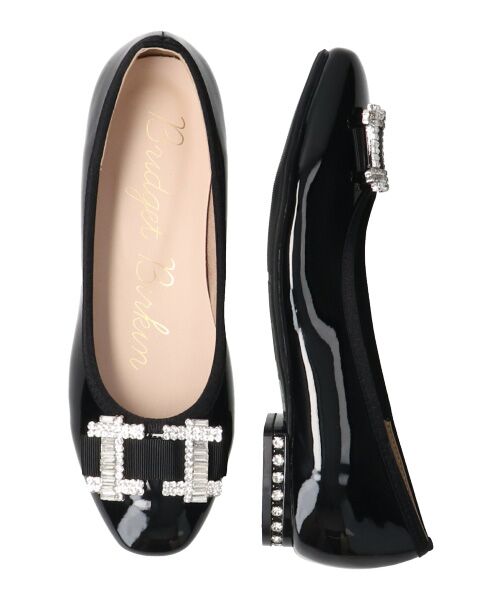 Bridget Birkin / ブリジットバーキン フラットシューズ | 【BRIDGET BIRKIN】スクエアビジューフラットシューズ | 詳細7