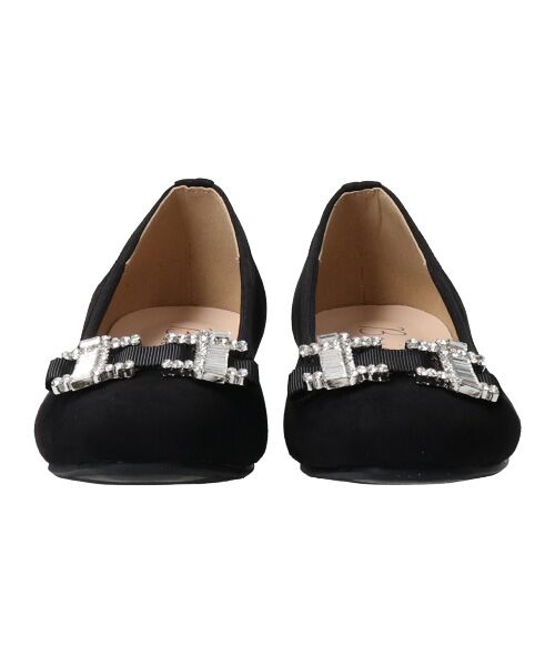 Bridget Birkin / ブリジットバーキン フラットシューズ | 【BRIDGET BIRKIN】スクエアビジューフラットシューズ | 詳細9