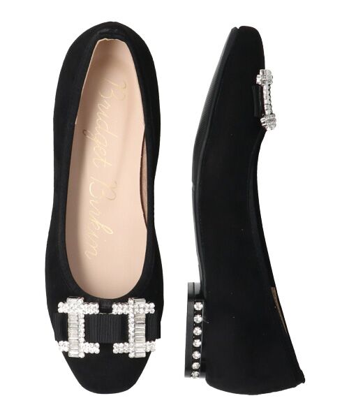 Bridget Birkin / ブリジットバーキン フラットシューズ | 【BRIDGET BIRKIN】スクエアビジューフラットシューズ | 詳細16