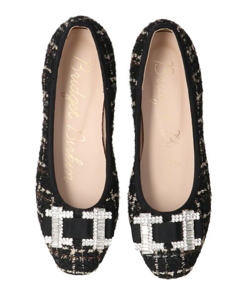 Bridget Birkin / ブリジットバーキン フラットシューズ | 【BRIDGET BIRKIN】スクエアビジューフラットシューズ | 詳細22