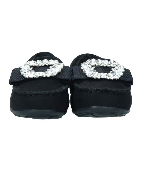 Bridget Birkin / ブリジットバーキン フラットシューズ | 【BRIDGET BIRKIN】スクエアビジューモカシンシューズ | 詳細1