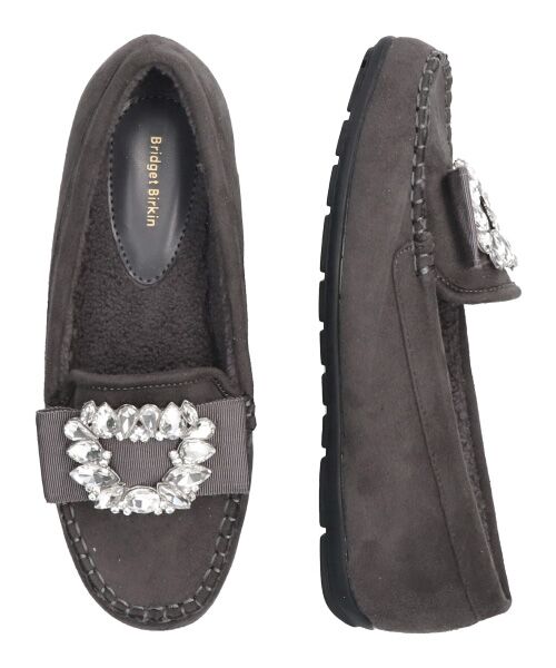 Bridget Birkin / ブリジットバーキン フラットシューズ | 【BRIDGET BIRKIN】スクエアビジューモカシンシューズ | 詳細25