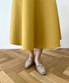 Bridget Birkin / ブリジットバーキン ビジネス・ドレスシューズ | 【BRIDGET BIRKIN】ツイードコンビパールビットローファー