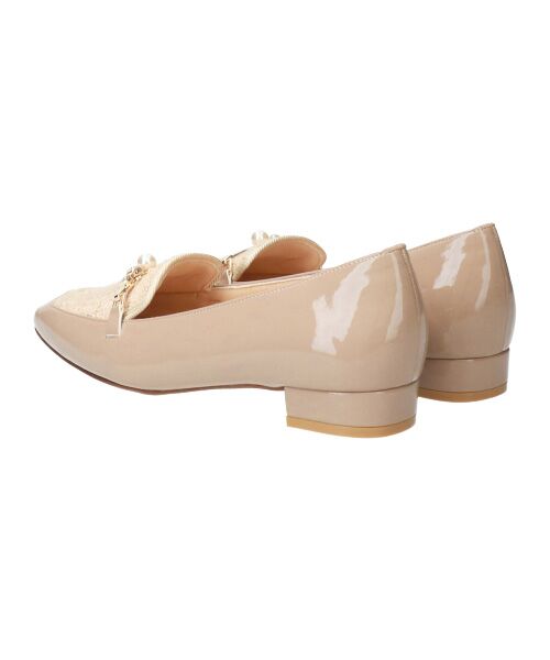 Bridget Birkin / ブリジットバーキン ビジネス・ドレスシューズ | 【BRIDGET BIRKIN】ツイードコンビパールビットローファー | 詳細5