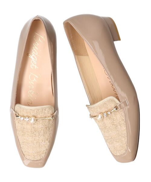 Bridget Birkin / ブリジットバーキン ビジネス・ドレスシューズ | 【BRIDGET BIRKIN】ツイードコンビパールビットローファー | 詳細9