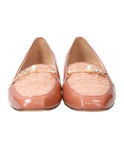 Bridget Birkin / ブリジットバーキン ビジネス・ドレスシューズ | 【BRIDGET BIRKIN】ツイードコンビパールビットローファー | 詳細11