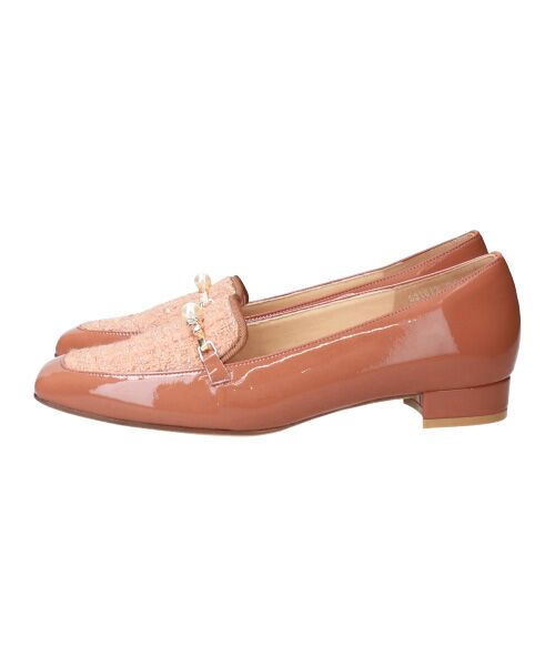 Bridget Birkin / ブリジットバーキン ビジネス・ドレスシューズ | 【BRIDGET BIRKIN】ツイードコンビパールビットローファー | 詳細13