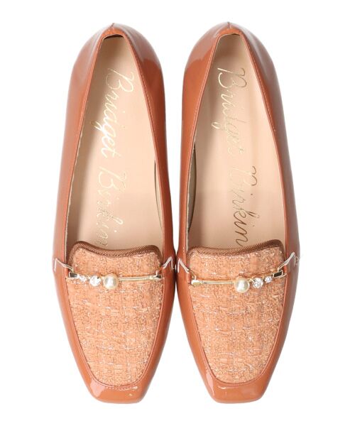 Bridget Birkin / ブリジットバーキン ビジネス・ドレスシューズ | 【BRIDGET BIRKIN】ツイードコンビパールビットローファー | 詳細16