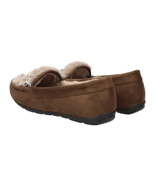 Bridget Birkin / ブリジットバーキン フラットシューズ | 【BRIDGET BIRKIN】ラインスタームートンシューズ | 詳細21