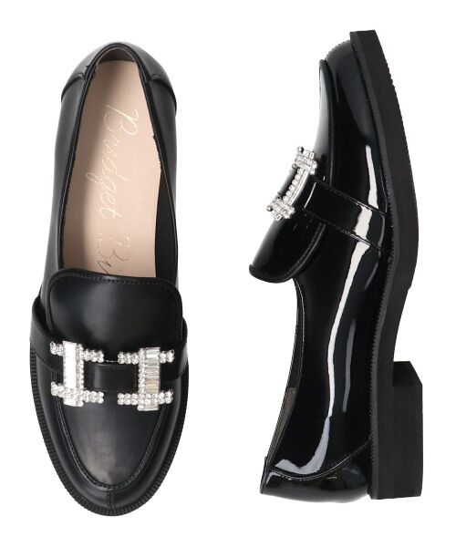 Bridget Birkin / ブリジットバーキン ビジネス・ドレスシューズ | 【BRIDGET BIRKIN】スクエアビジューローファー | 詳細8