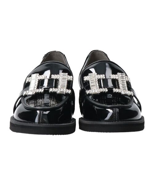 Bridget Birkin / ブリジットバーキン ビジネス・ドレスシューズ | 【BRIDGET BIRKIN】スクエアビジューローファー | 詳細9