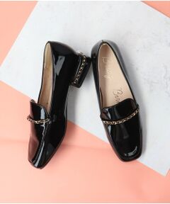 Bridget Birkin / ブリジットバーキン ビジネス・ドレスシューズ | 【BRIDGET BIRKIN】パールヒールチェーンシューズ