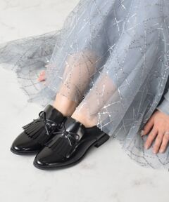 Bridget Birkin / ブリジットバーキン ビジネス・ドレスシューズ | 【BRIDGET BIRKIN】フリンジリボンローファー