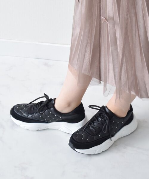 Bridget Birkin / ブリジットバーキン ブーツ（ショート丈） | 【BRIDGET BIRKIN】キルティングスタッズスニーカー | 詳細9