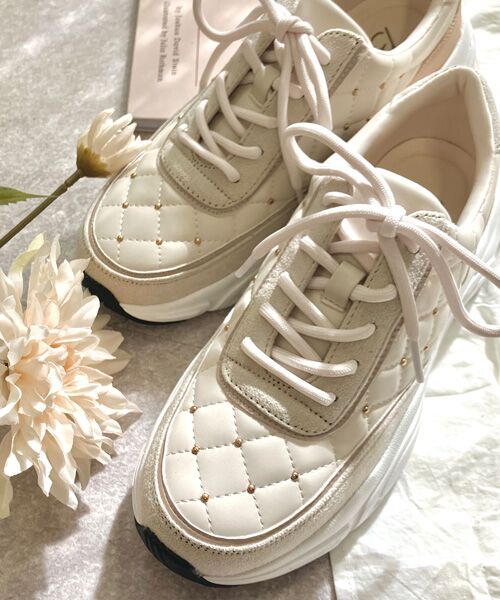 Bridget Birkin / ブリジットバーキン ブーツ（ショート丈） | 【BRIDGET BIRKIN】キルティングスタッズスニーカー | 詳細21