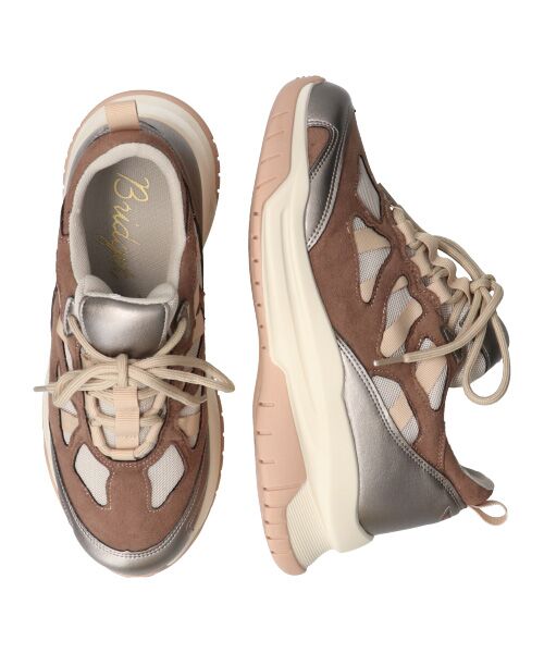 Bridget Birkin / ブリジットバーキン ブーツ(ショート丈) | 【BRIDGET BIRKIN】ボリュームソールメッシュ晴雨兼用スニーカー | 詳細14