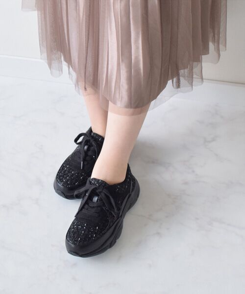 Bridget Birkin / ブリジットバーキン ブーツ（ショート丈） | 【BRIDGET BIRKIN】異素材コンビスニーカー | 詳細9