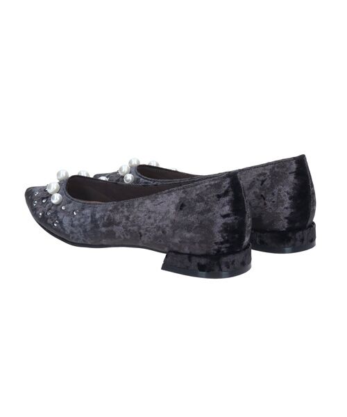 Bridget Birkin / ブリジットバーキン パンプス | 【BRIDGET BIRKIN】パールストーンベロアパンプス | 詳細3