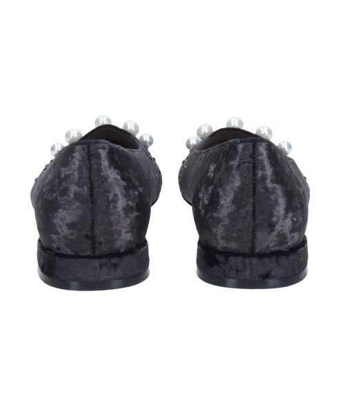 Bridget Birkin / ブリジットバーキン パンプス | 【BRIDGET BIRKIN】パールストーンベロアパンプス | 詳細4