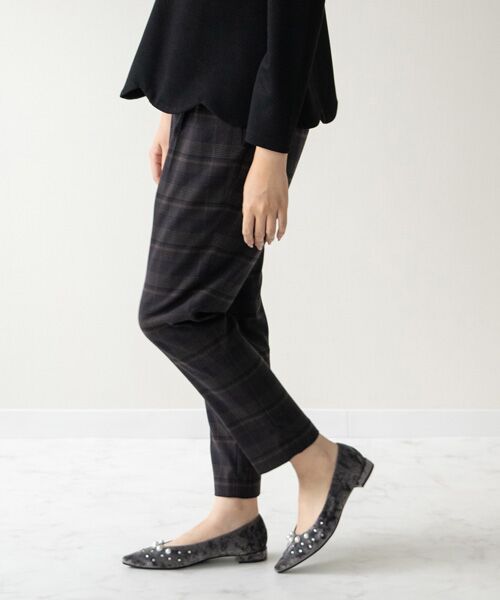 Bridget Birkin / ブリジットバーキン パンプス | 【BRIDGET BIRKIN】パールストーンベロアパンプス | 詳細27