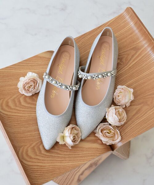 Bridget Birkin / ブリジットバーキン パンプス | 【BRIDGET BIRKIN】キラキラストラップポインテッドパンプス | 詳細27