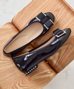 Bridget Birkin / ブリジットバーキン パンプス | 【BRIDGET BIRKIN】ヒールビジューリボンパンプス