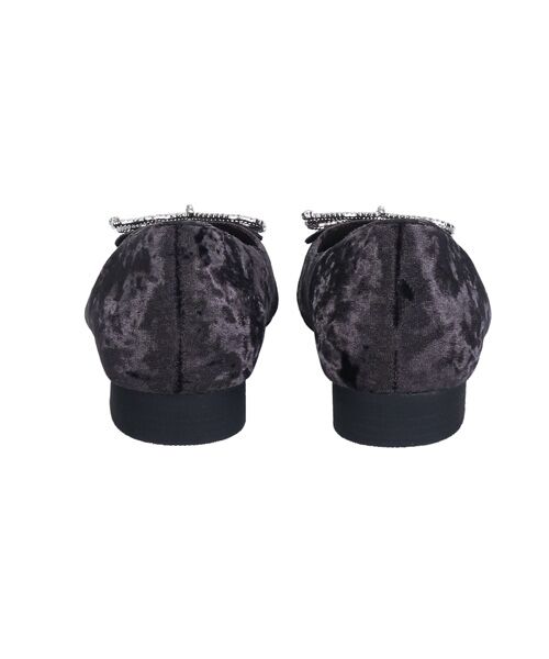 Bridget Birkin / ブリジットバーキン パンプス | 【BRIDGET BIRKIN】ビジューリボンベロアパンプス | 詳細4