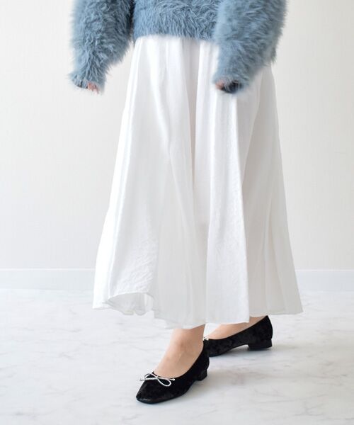 Bridget Birkin / ブリジットバーキン パンプス | 【BRIDGET BIRKIN】ビジューリボンベロアパンプス | 詳細8